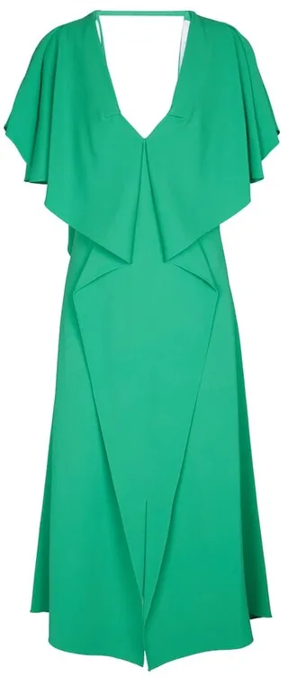 Dolan crepe midi dress
