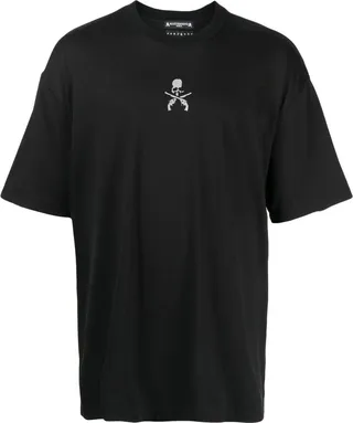 logo-print cotton T-shirt
