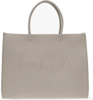 Furla Wonderfurla Logo Embossed Tote Bag
