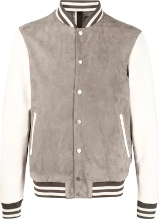 Leather Bomber Jacket