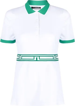 White Belina Golf Polo Shirt