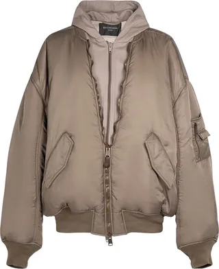 All In nylon bomber jacket