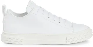 Ecoblabber leather low-top sneakers