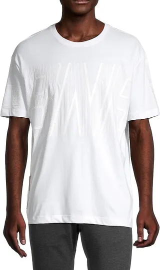 Black N’ Blanc Graphic Cotton Tee