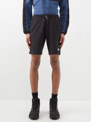 Logo-print Cotton-blend Jersey Shorts