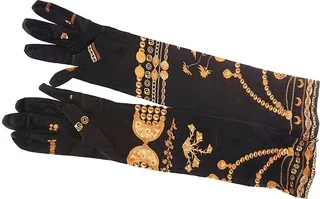 Marine Serre Regenerated Printed Gloves