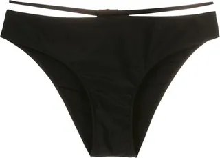 Strapless String-Detail Bikini Top