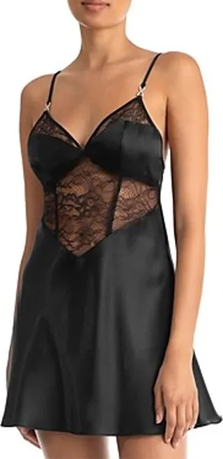 In Bloom by Jonquil Noelle Lace Trim Chemise