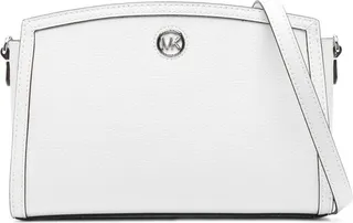 Leather Logo-Plaque Bag