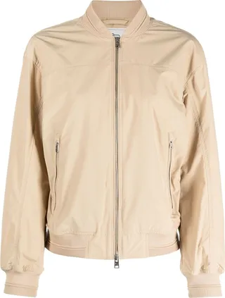 Summer zip-up bomber jacket