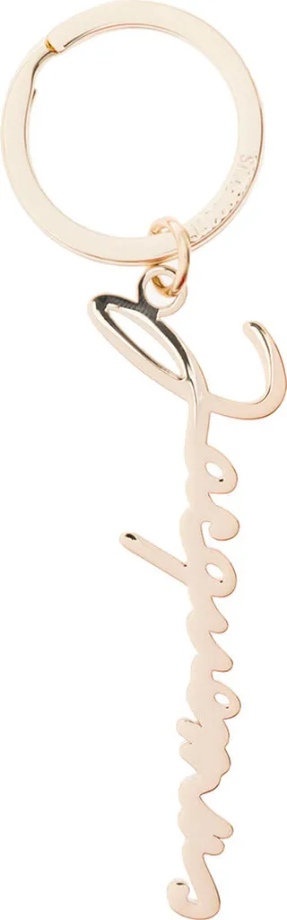 'le Porte Clés' Keychain In Golden Brass Jacquemus