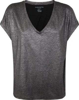 Short Sleeves V Neck Sweater