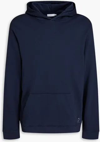 French cotton-terry hoodie
