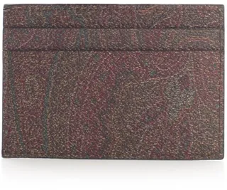 Etro Paisley Print Cardholder