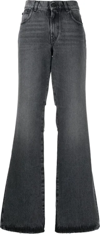 High-Waist Wide-Leg Jeans