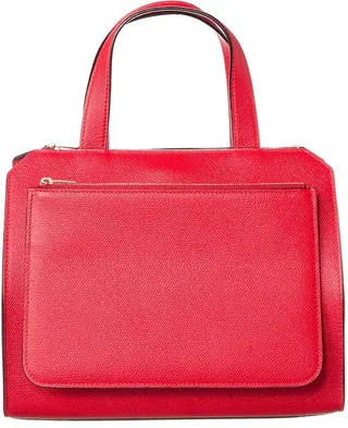 Valextra Passepartout Medium Leather Tote