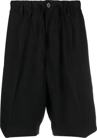 Drawstring Bermuda Shorts