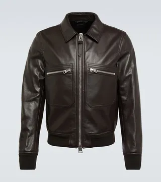Leather jacket