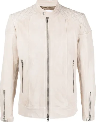 Plain Leather Jacket