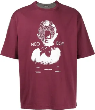 logo-print T-shirt