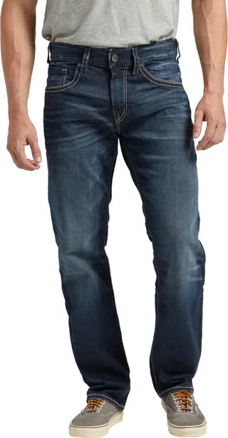 Silver Jeans Co. Men's Eddie Relaxed Fit Taper Jeans