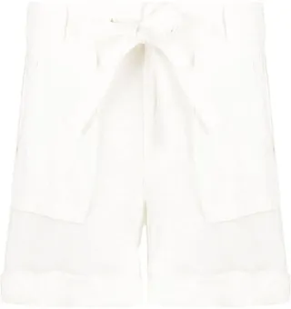 Belted Cargo-Pocket Shorts