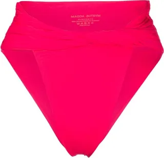 Twisted high-waisted bikini bottoms