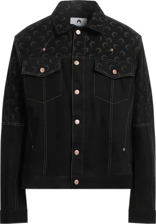 Denim Outerwear Black