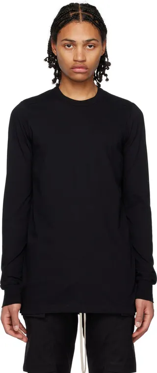 Rick Owens Black Level Long Sleeve T-Shirt