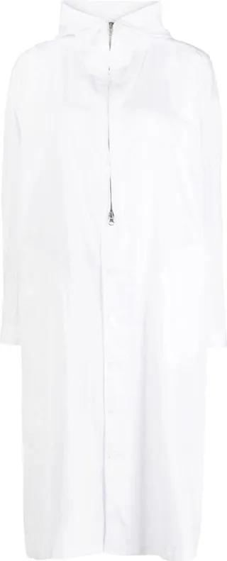 Long-Sleeves Printed Cotton Coat