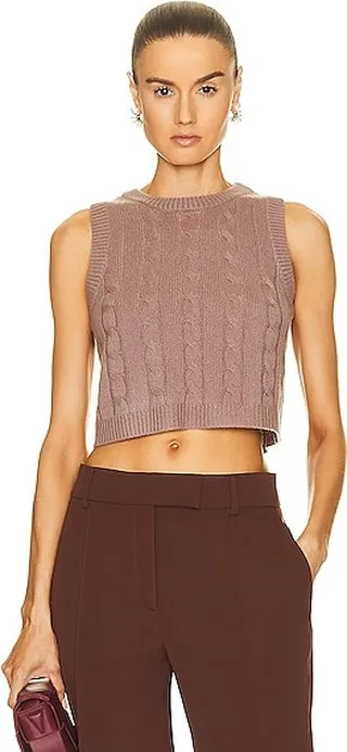 SABLYN Darlyn Top in Brown