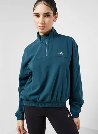 Aeroready Train Essentials Woven Quarter-Zip Track Top