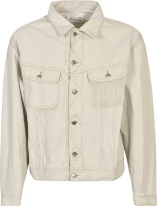 Chalk Selvedge Denim Jacket