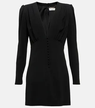 V-neck minidress