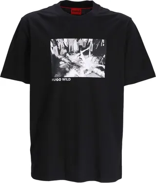 graphic-print short-sleeved T-shirt