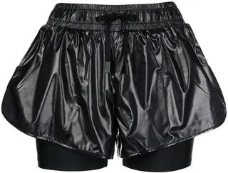 Layered Track Shorts