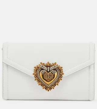 Devotion leather shoulder bag