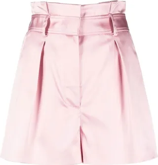 High-Waisted Tailored Shorts