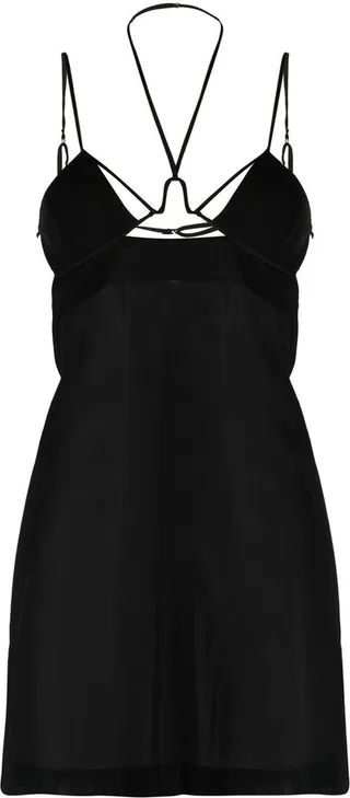 Underwire Strappy Mini Dress