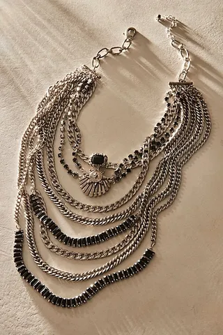 The Pistols Stacked Chain Choker by Free People