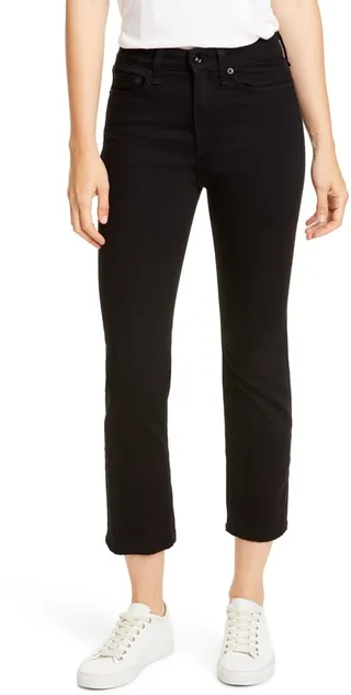 Nina High Waist Ankle Cigarette Jeans