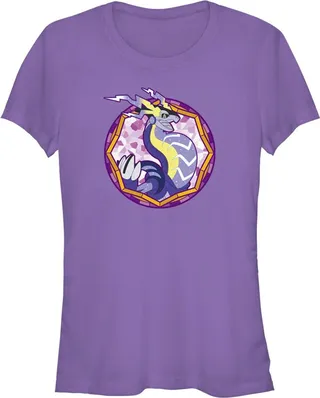 Junior's Pokemon Miraidon Circle T-Shirt - Purple - Medium