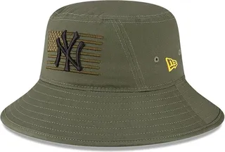 Men's New Era Green New York Yankees 2023 Armed Forces Day Bucket Hat