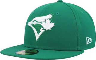Men's New Era Kelly Green Toronto Blue Jays Logo 59FIFTY Fitted Hat