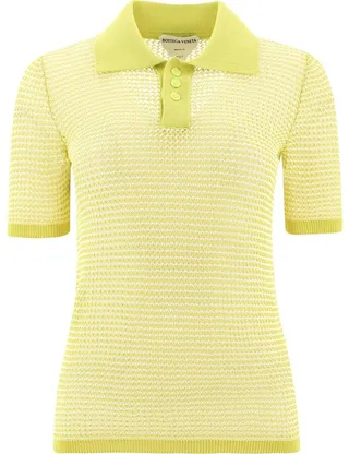 Bottega Veneta Knit Polo Shirt