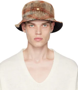 Our Legacy Multicolor Logo Bucket Hat