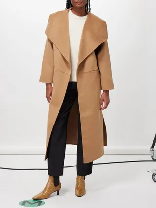 Signature Pressed Wool And Cashmere Coat