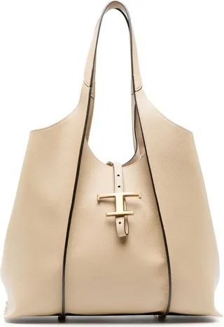 Medium Leather Tote Bag
