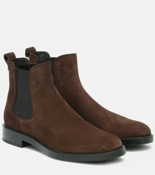 Suede Chelsea boots