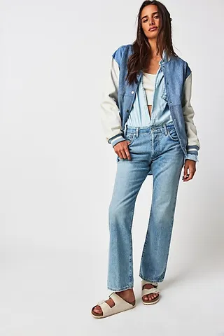 Citizens of Humanity Ryan Low-Slung Vintage Slim Flare Jeans by Citizens of Humanity at Free People